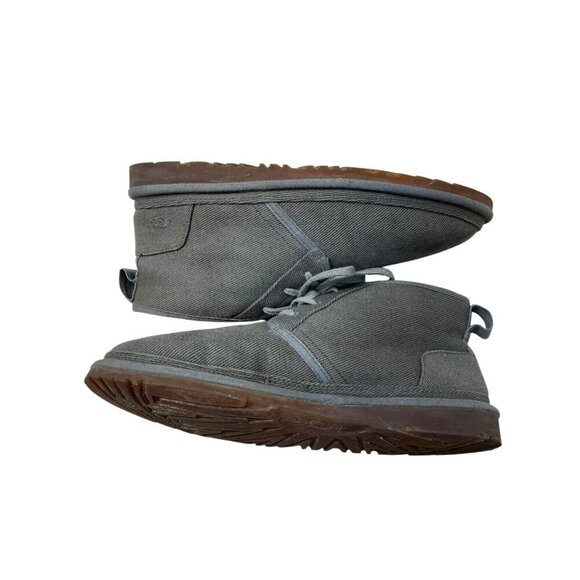 Ugg Neumel Natural Chukka Boot Mens Size 13 US Hemp Cotton Gray Lined - Picture 8 of 10